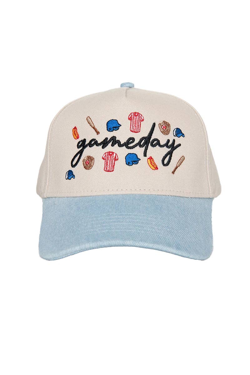 Gameday Baseball Doodles Hat