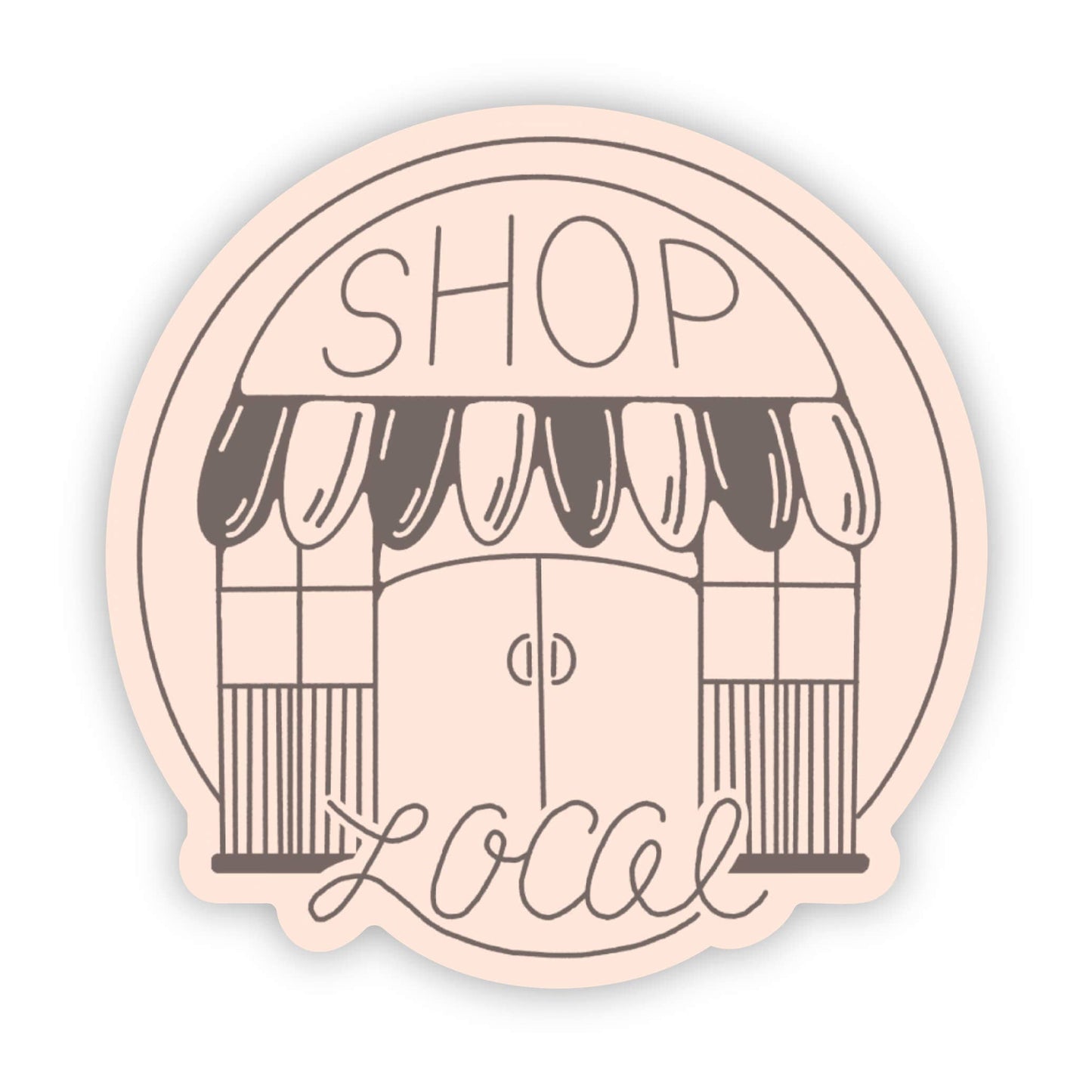 Shop Local Sticker