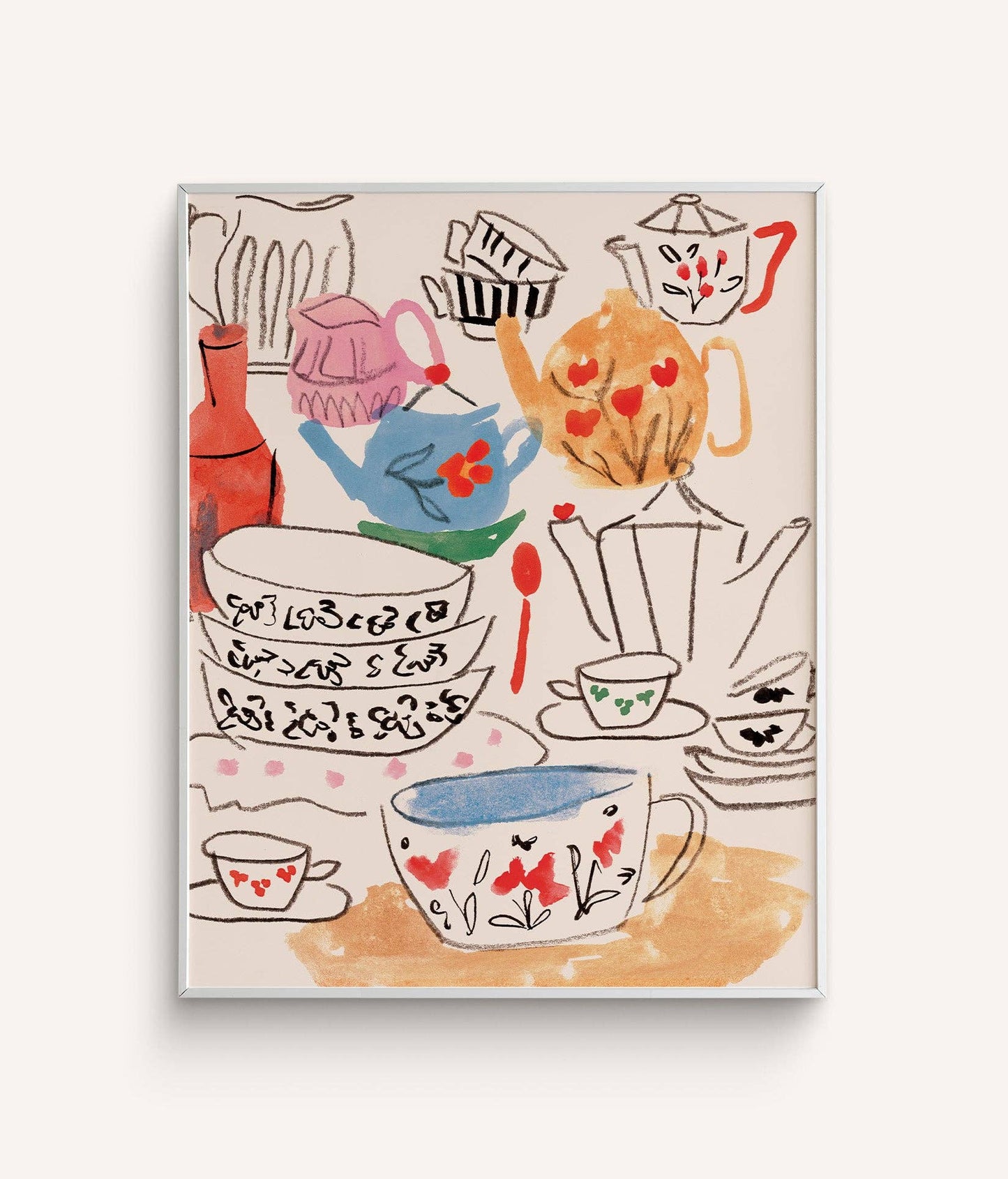 Flea Market Dishes