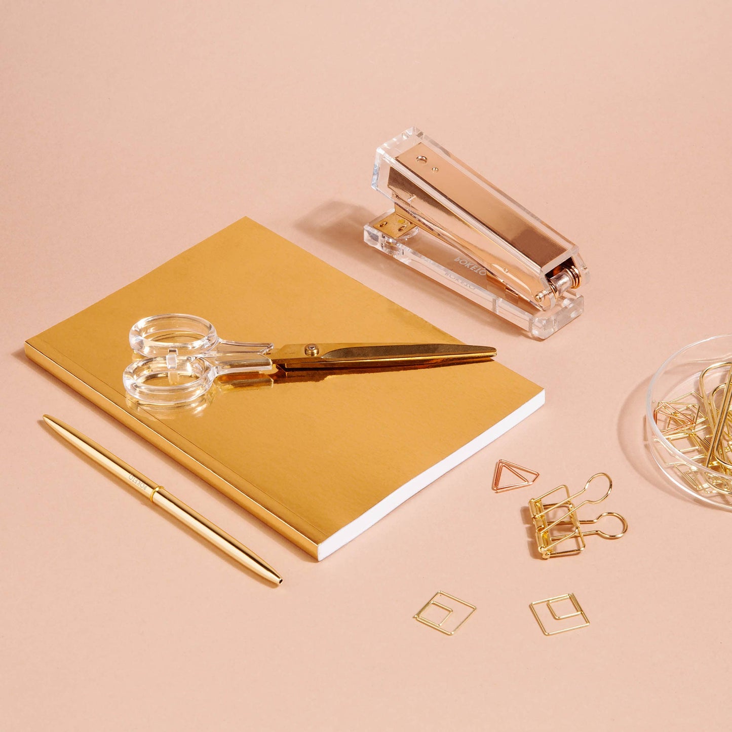 Poketo - Acrylic Scissors in Gold