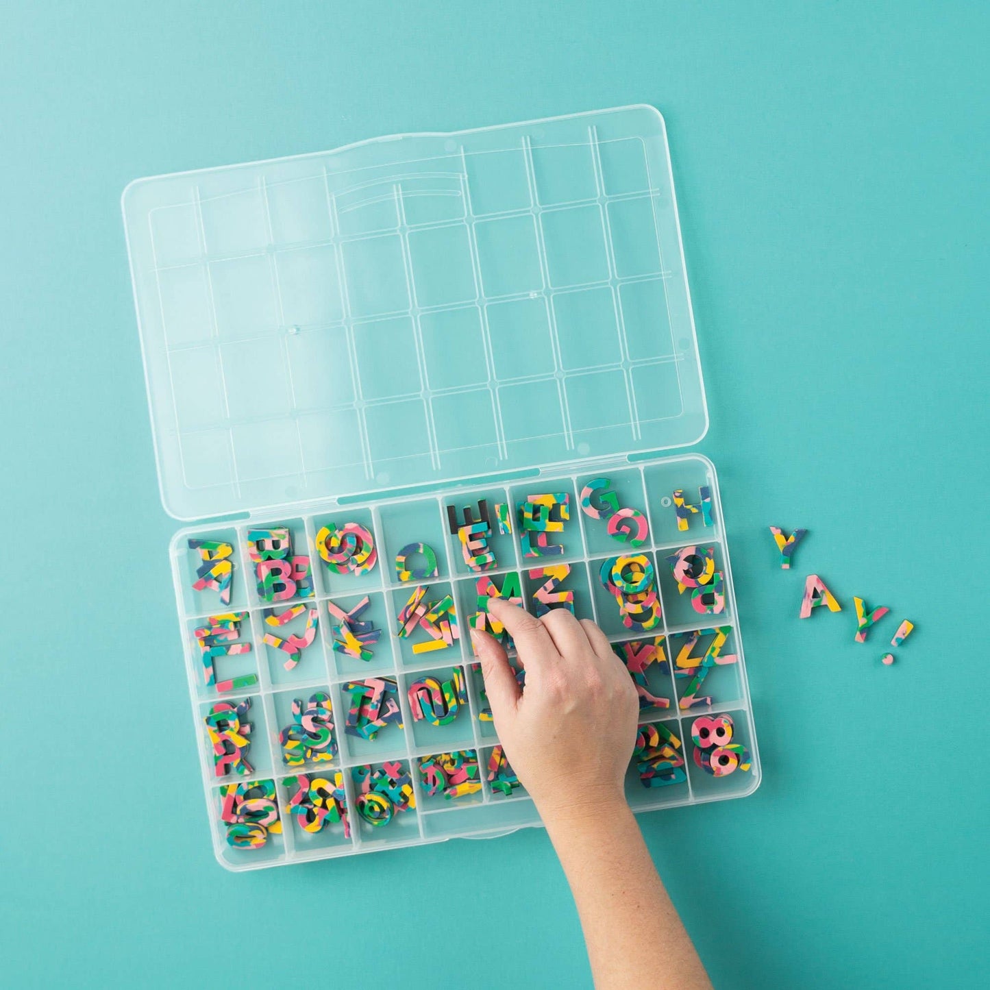 Magnetic Letter Organizer