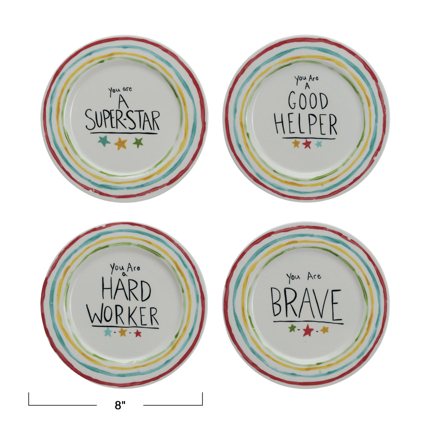 Stars and Stripes Celebration Plate