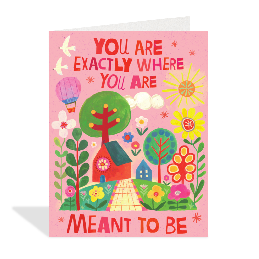 Meant to Be Greeting Card