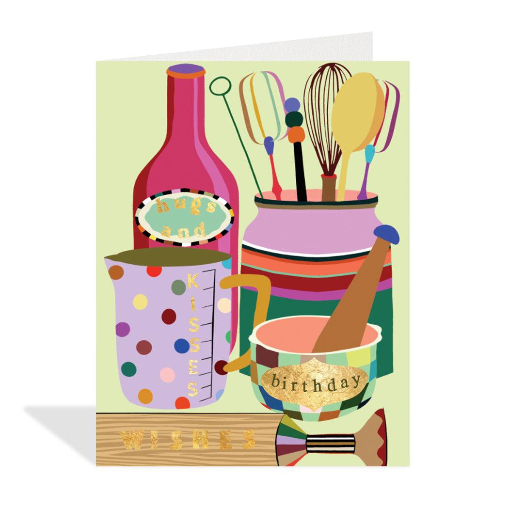 Hugs and Kisses Greeting Card