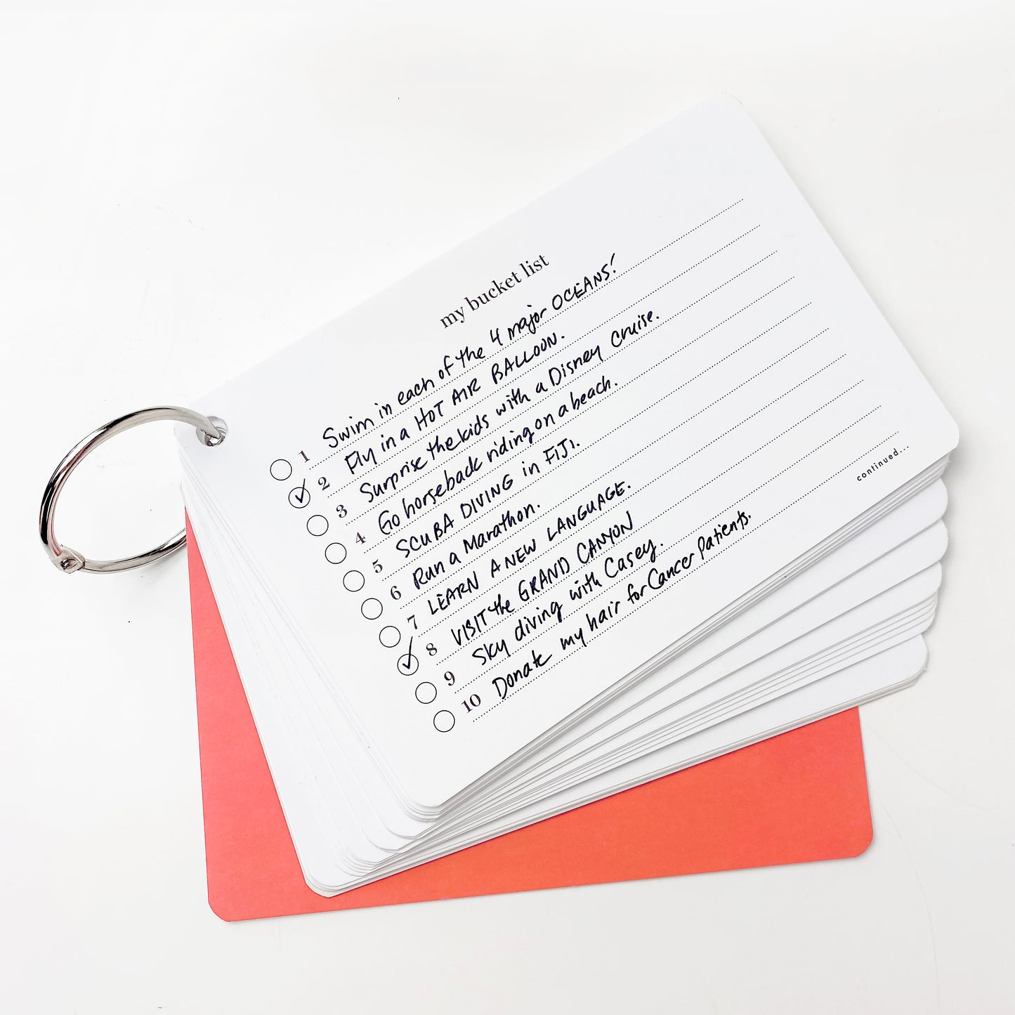 Bucket List Journal