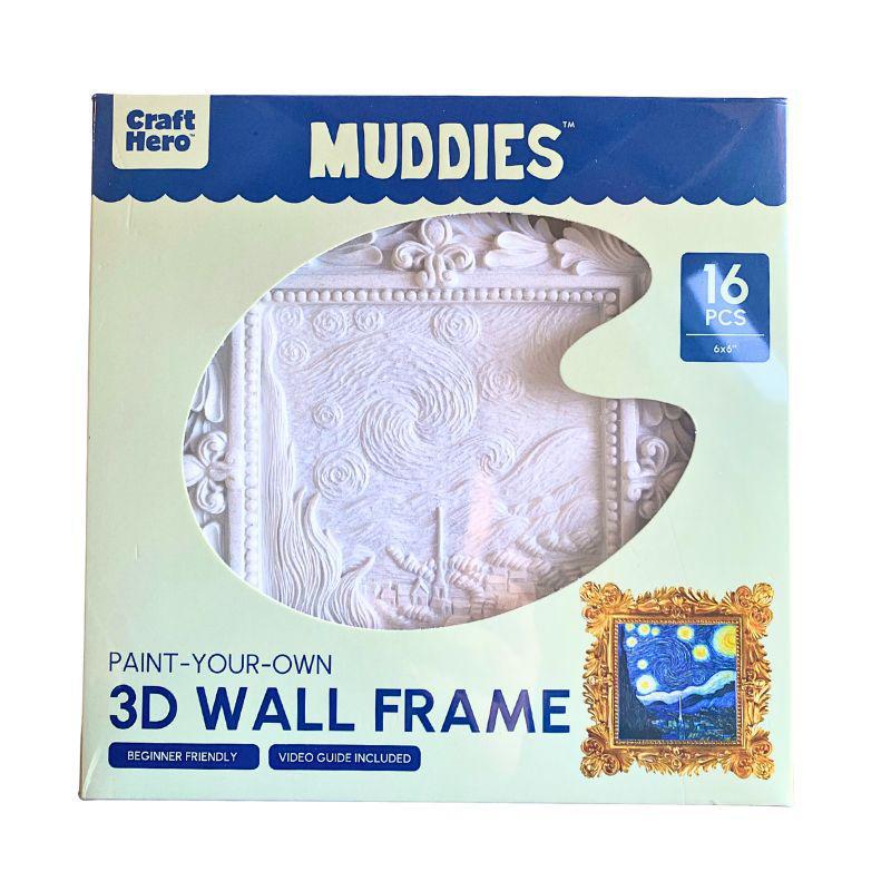 Starry Night 3D Wall Frame Paint Kit