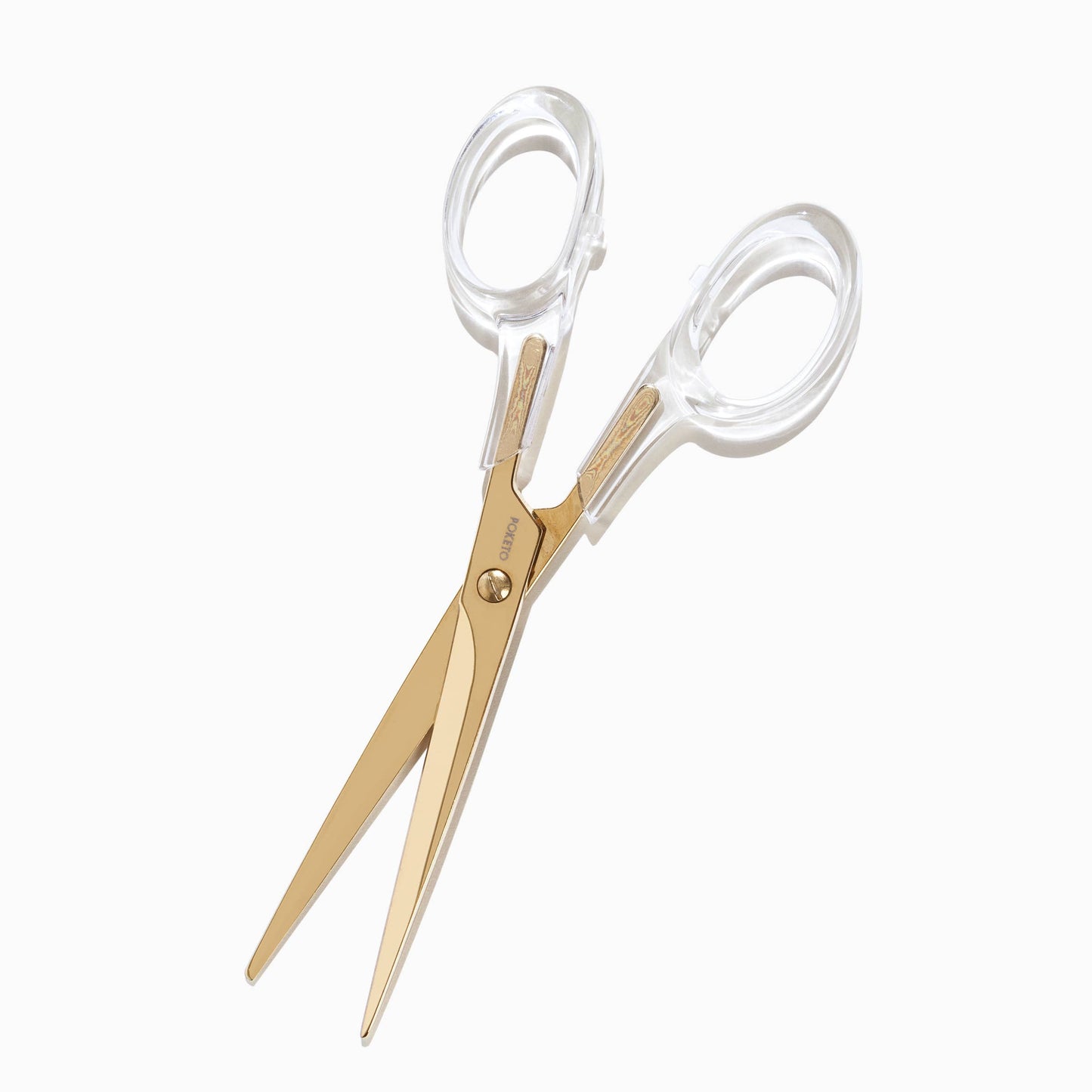 Poketo - Acrylic Scissors in Gold