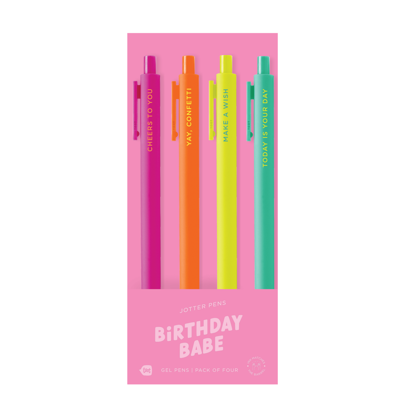 Birthday Babe Jotter Pens