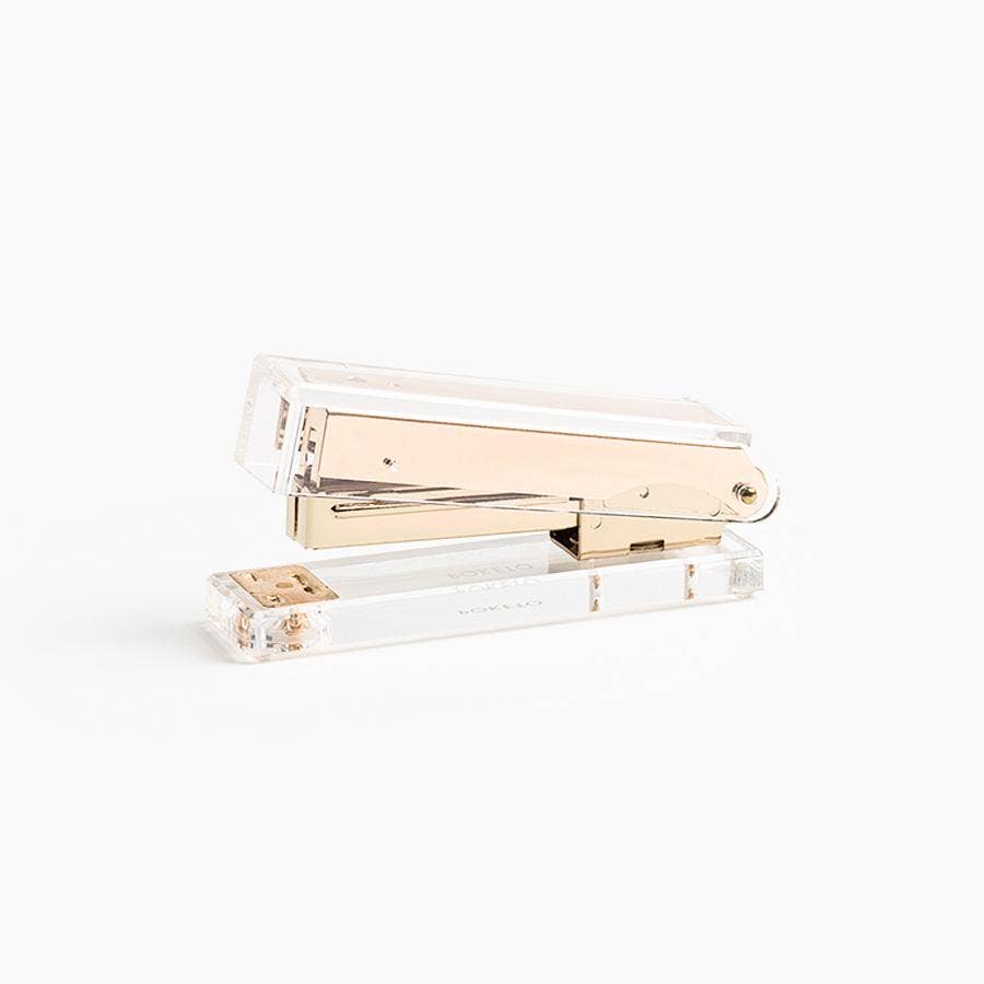 Poketo - Acrylic Stapler in Gold