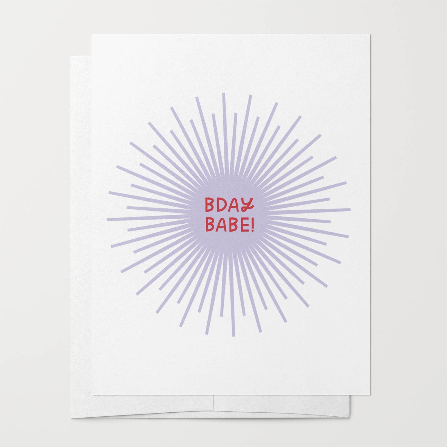 Bday Babe Greeting Card