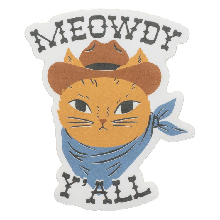 SHAPED STICKERS MEOWDY SET OF 12 (S25)