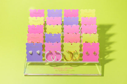Harrison Heart Stud Earrings
