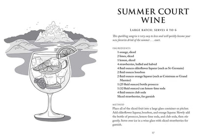 Unofficial A Court of Thorns and Roses Cocktail Book