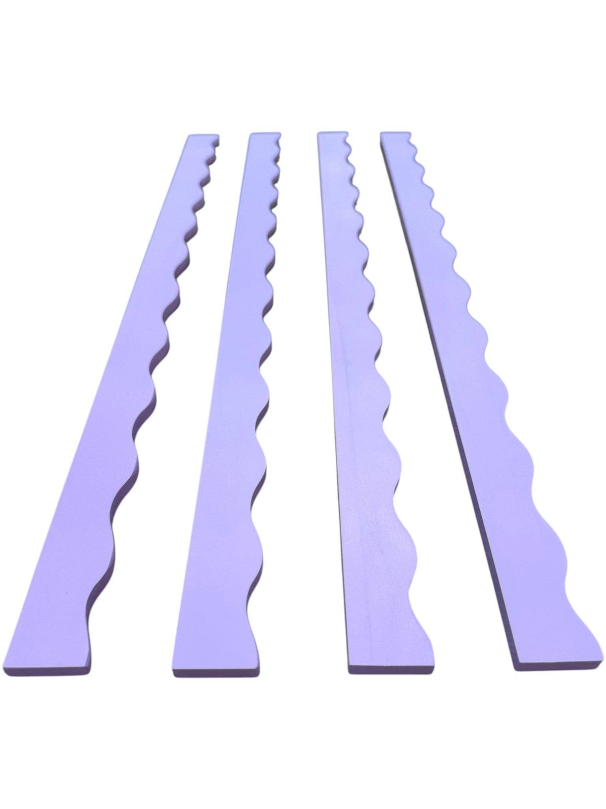 Lilac Wavy Mahjong Rack Pusher Set