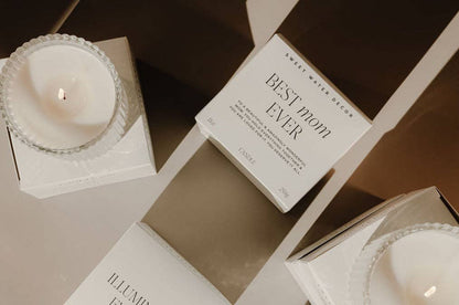 Best Mom Ever Soy Candle Gift Box
