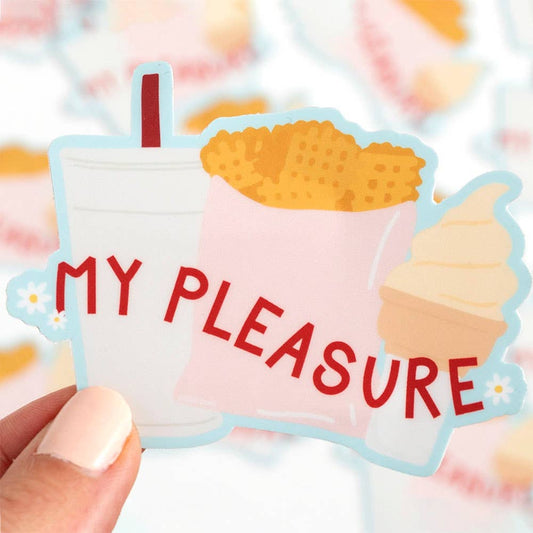 My Pleasure Decal Sticker