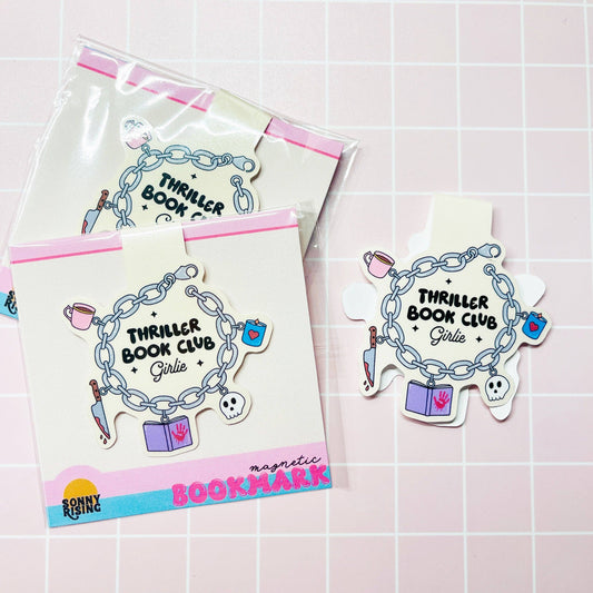 Thriller Charm Magnetic Bookmark