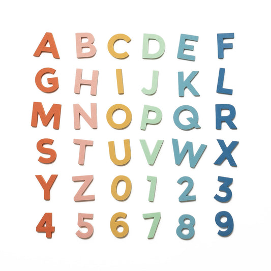 Rainbow Dream 2" 36pc Magnetic Letters