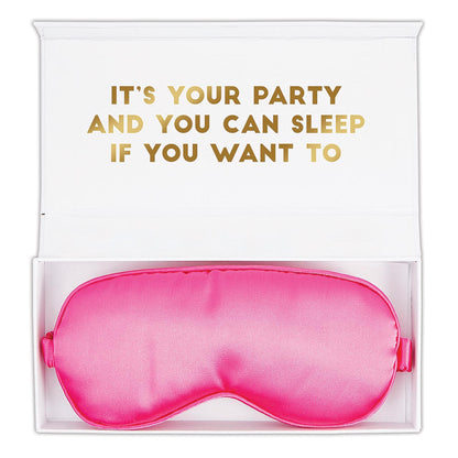 Happy Birthday Eye Mask