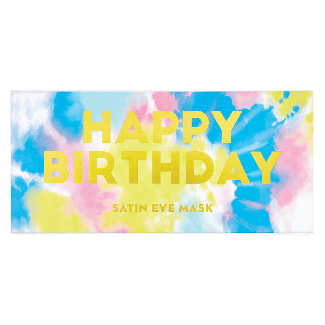 Eye Mask - Happy Birthday