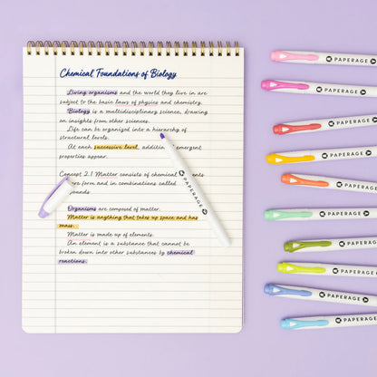Dual Tip Pastel Highlighters | 12 Pack