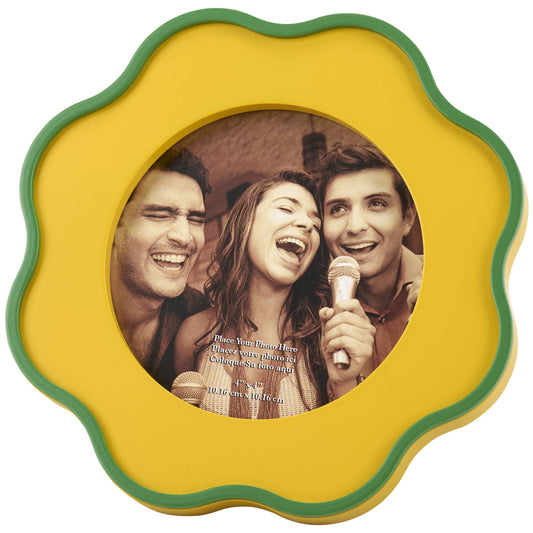 Round Scallop Photo Frame