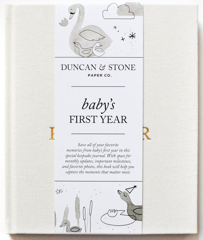 Baby's First Year Memory Book