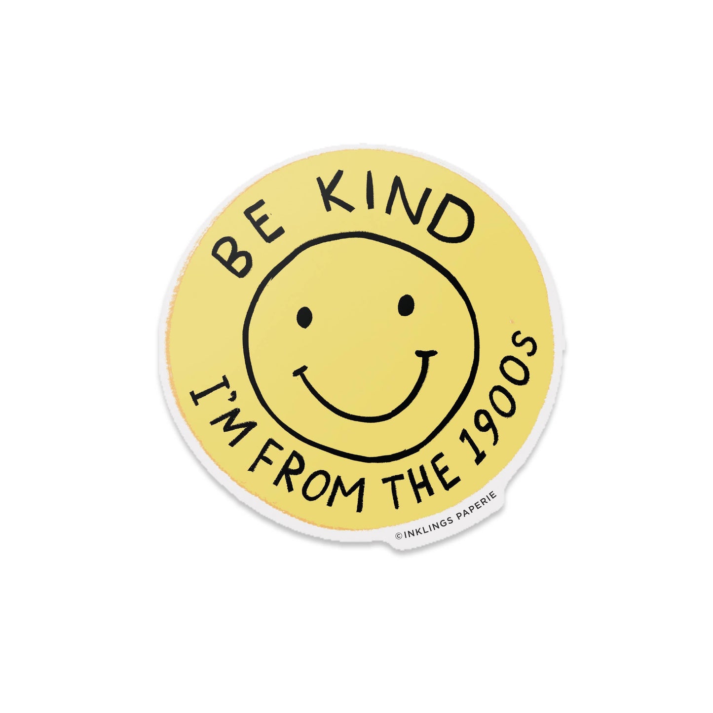 Be Kind (1900s) Sticker