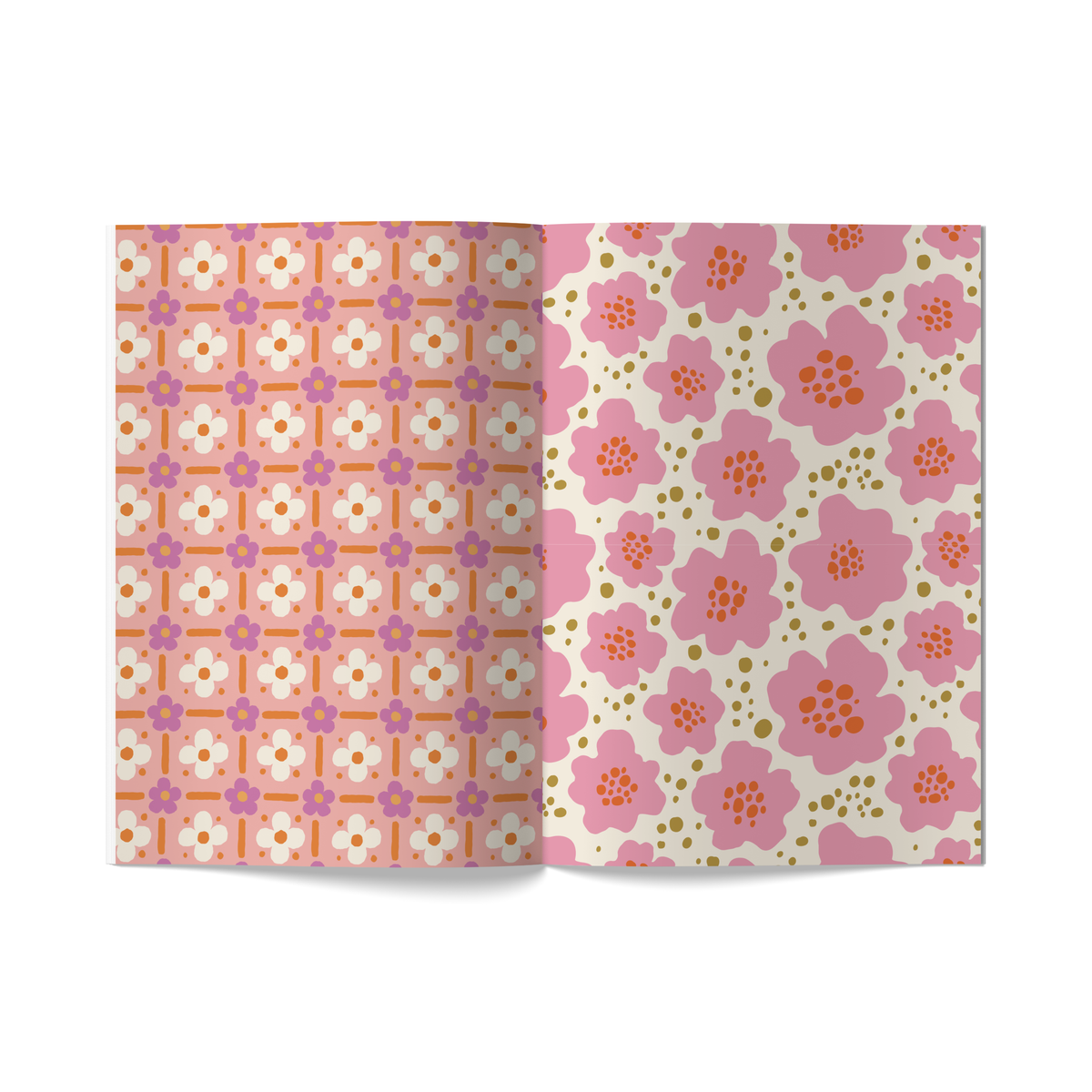 Vibrant Blooms • Scrapbooking Paper Booklet