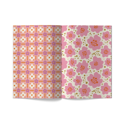 Vibrant Blooms • Scrapbooking Paper Booklet