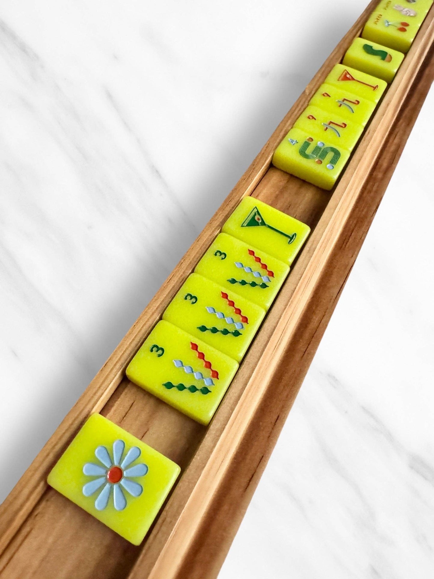 Mahjong Racks & Pushers | Set of 4