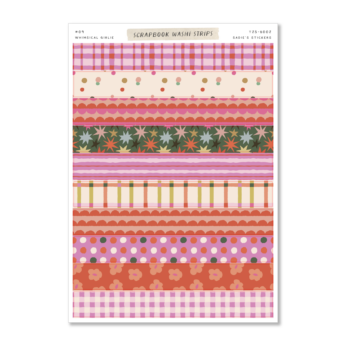 Whimsical Washi Strips
