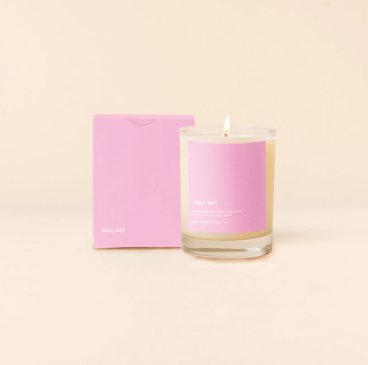 Sassy Rocks Glass Candle
