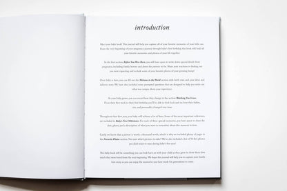 Baby's First Year Memory Book