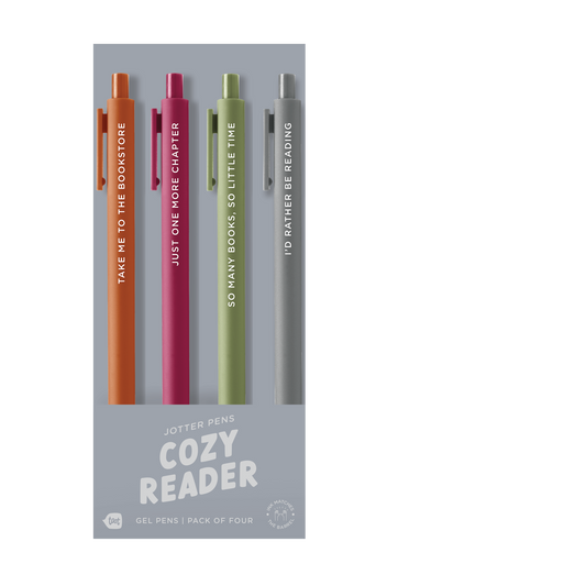 Cozy Reader Jotter Pens