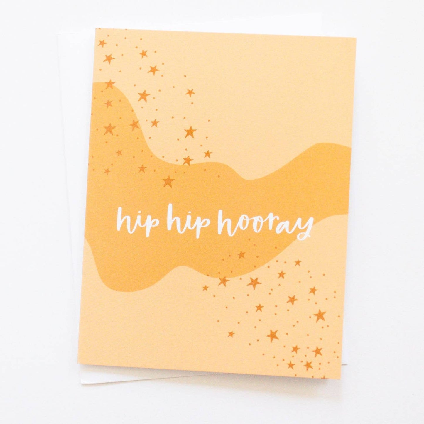 Hip Hip Hooray Stars Congratulations Greeting Card