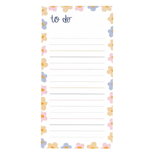 Floral To Do Notepad