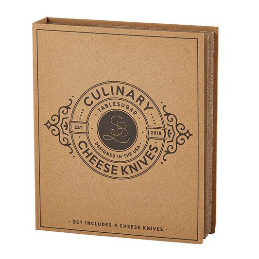 Culinary Cheese Knives Book Box