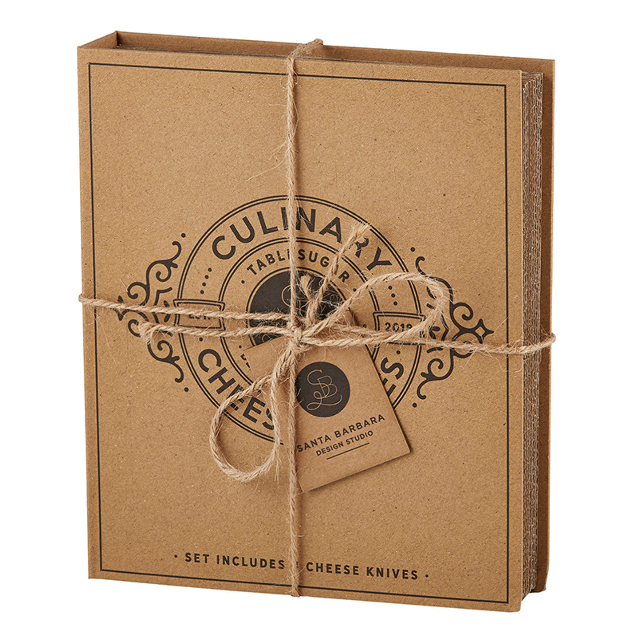 Culinary Cheese Knives Book Box