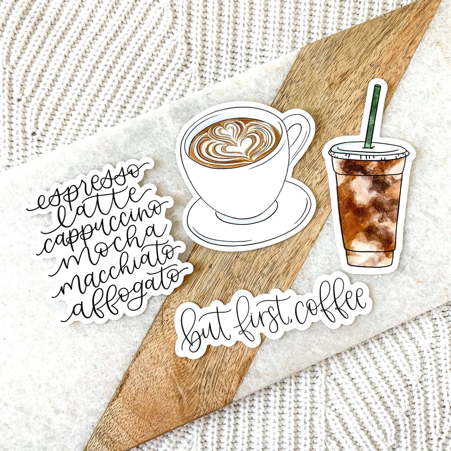 Iced Coffee Sticker