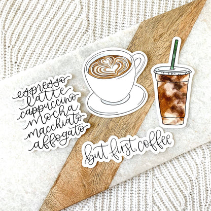 Iced Coffee Sticker