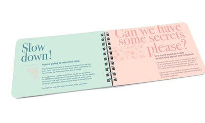 Being Newlywed Book: Sentiments & Advice for New Couples