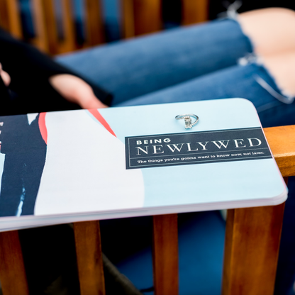 Being Newlywed Book: Sentiments & Advice for New Couples
