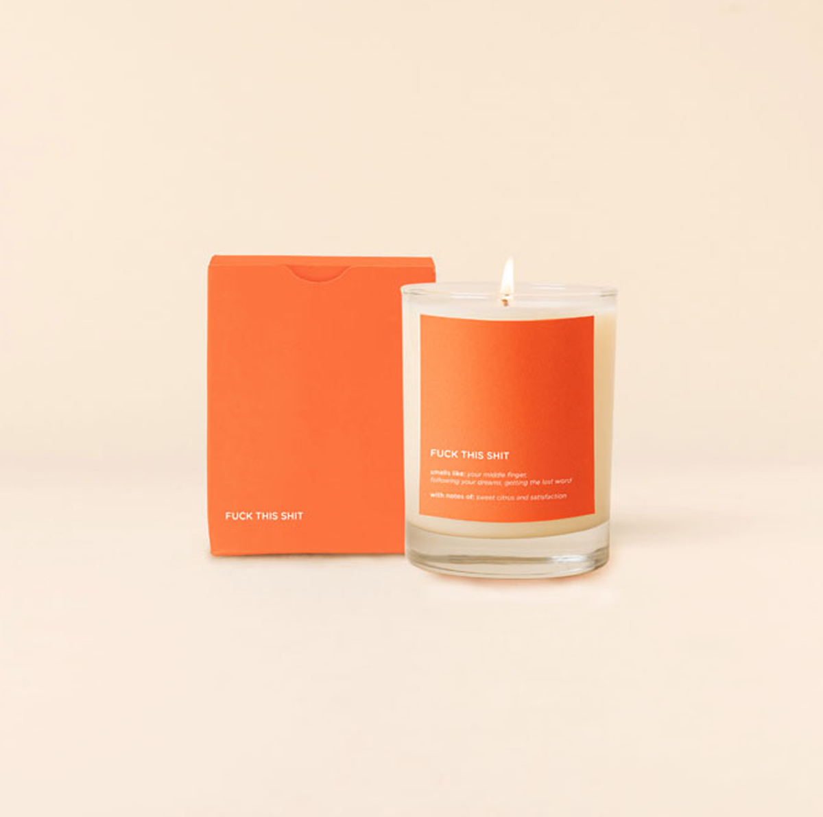 Sassy Rocks Glass Candle