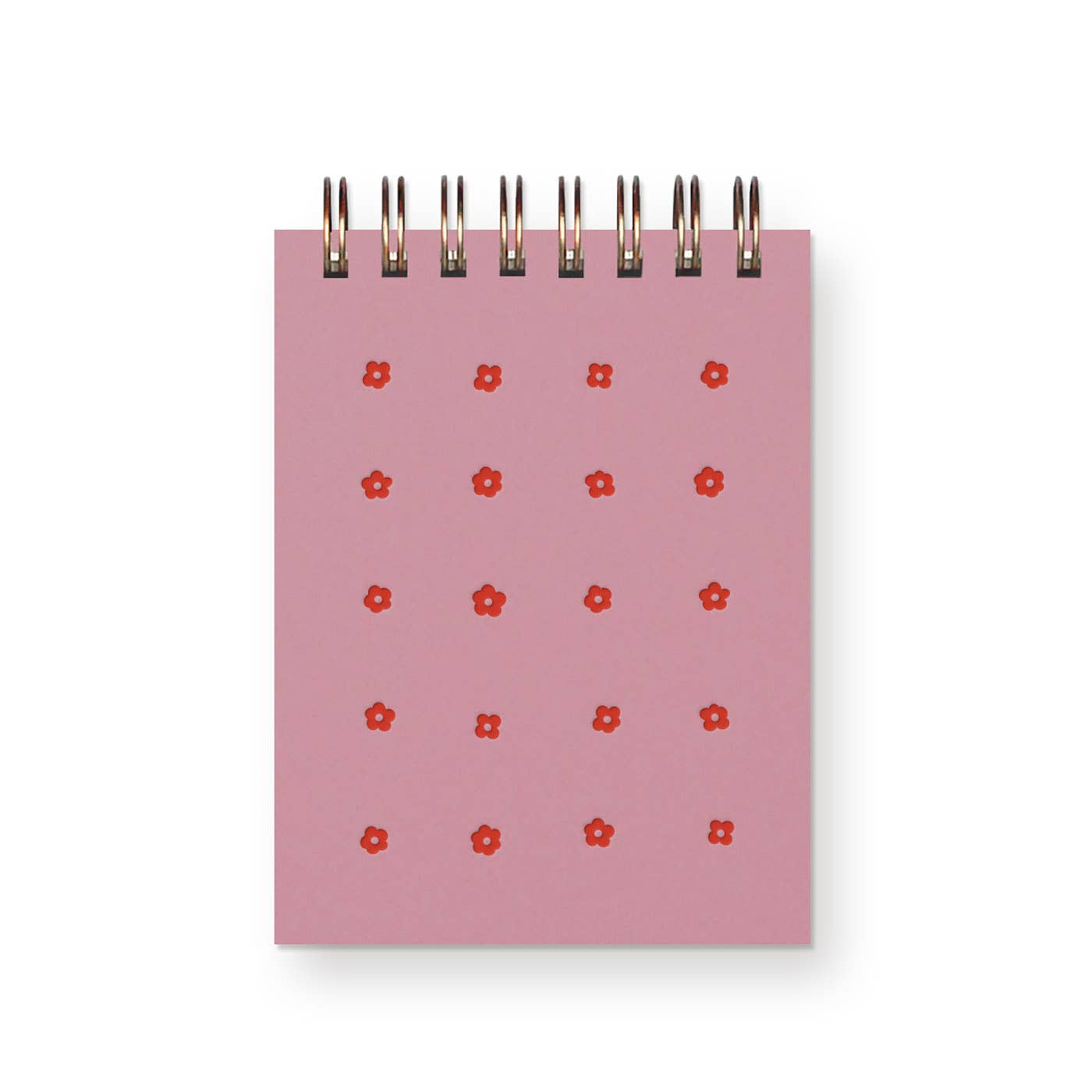 Flower Grid Mini Jotter Notebook