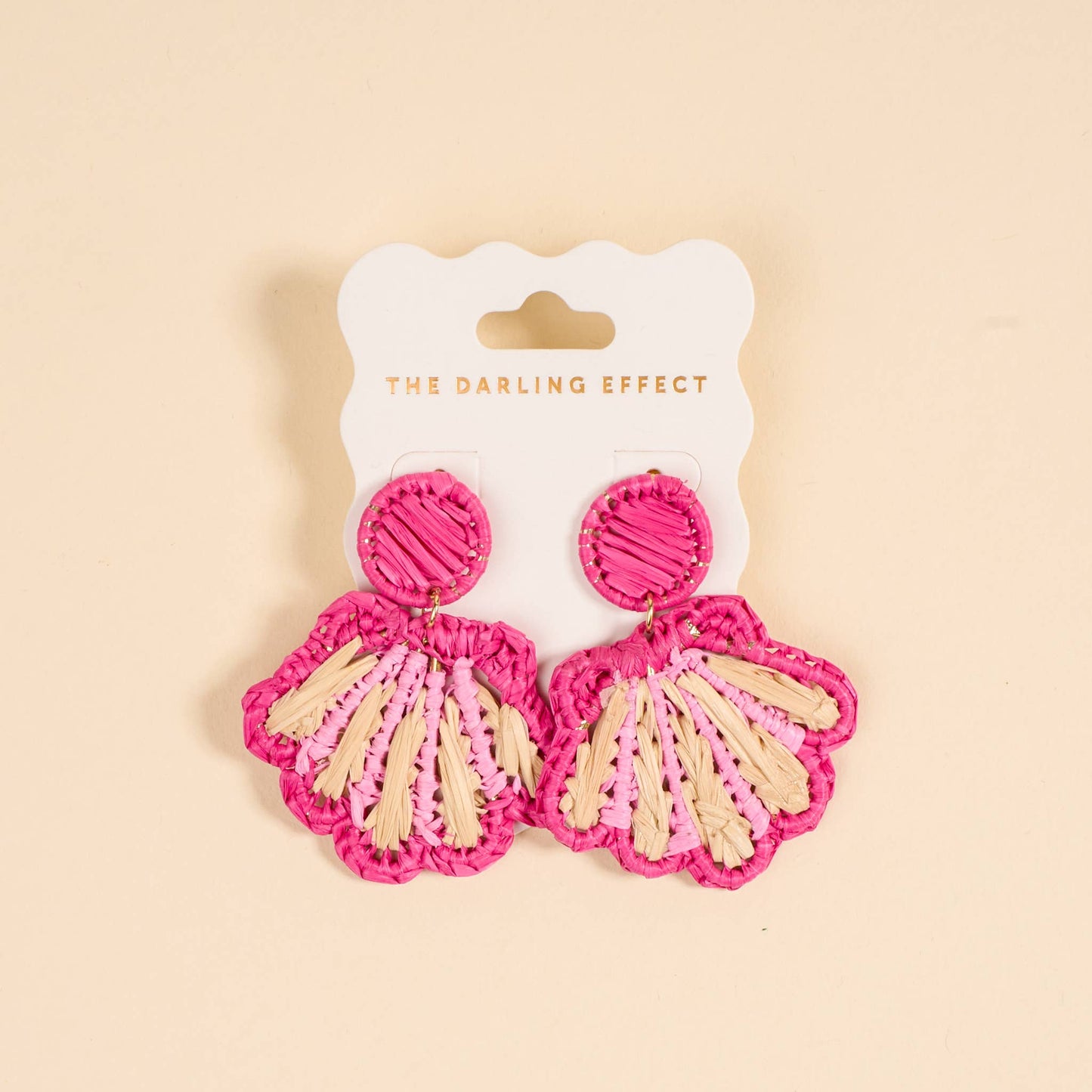 Hot Pink Cabana Breeze Earrings