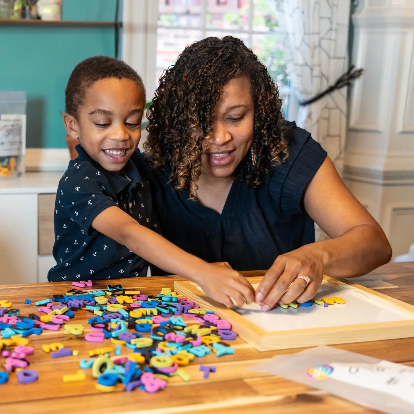 Rainbow Story 1" 200pc Magnetic Letters