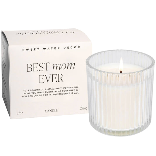 Best Mom Ever Soy Candle Gift Box