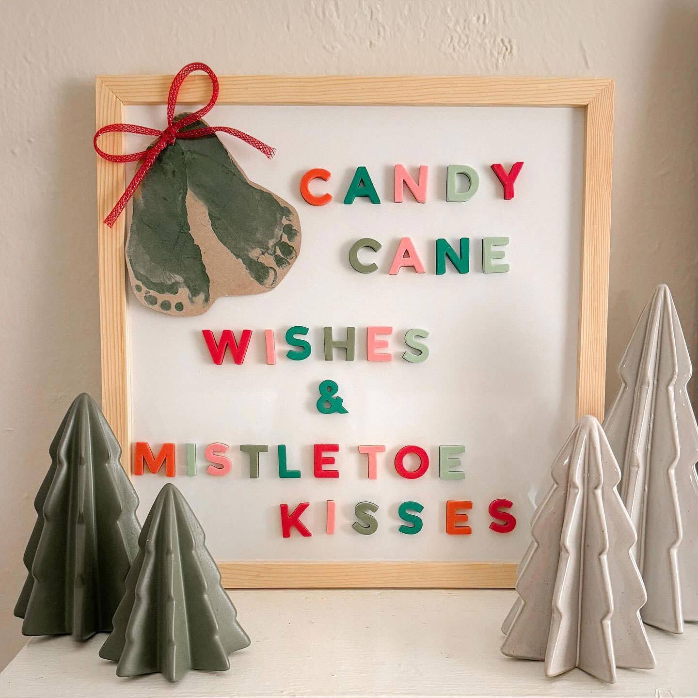 Joyful Holiday Rainbow 1" 200pc Magnetic Letters