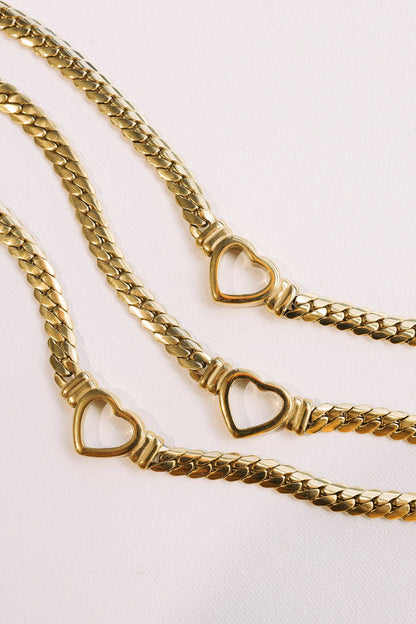 Open Heart Necklace